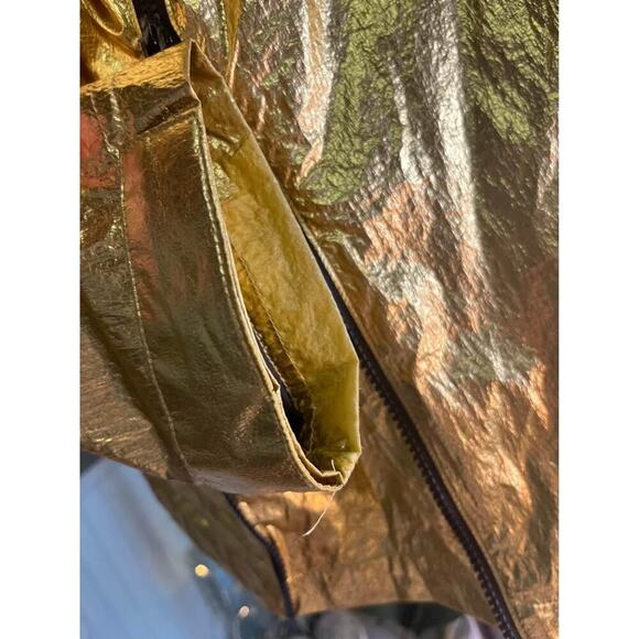 Urban Outfitters Adidas Gold Fontanka Anorak Rare Pullover Lightweight Small - Picture 13 of 16